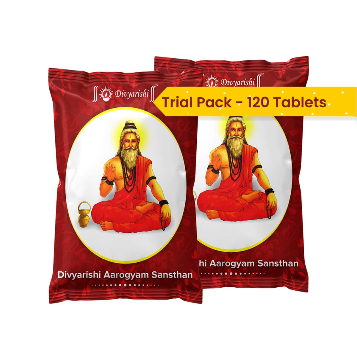 Divyarishi Taakat Vati - Ayurvedic Tablets for Fast Weight & Muscle Gain and to Improve Digestion | For Underweight Men & Women